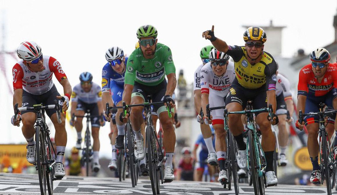 Tour: Groenewegen impôs-se num fenomenal sprint, numa etapa sem grande história