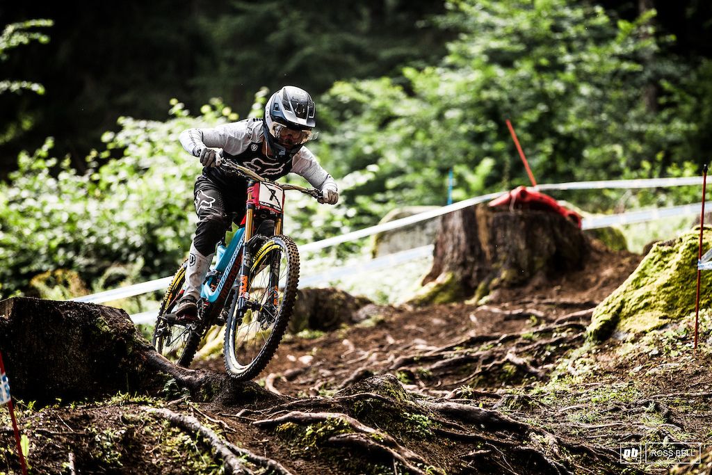 Greenland deixou Bruni a quase 3 segundos - Foto Pinkbike Ross Bell