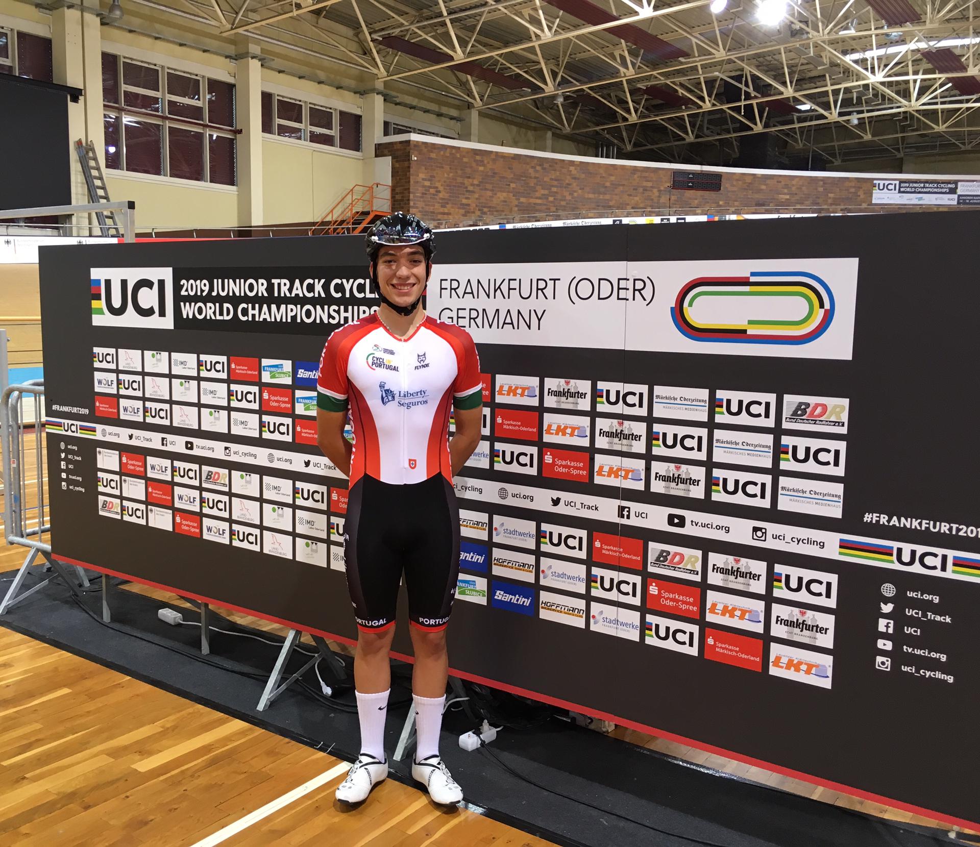 Diogo Narciso quinto na prova de scratch do Mundial