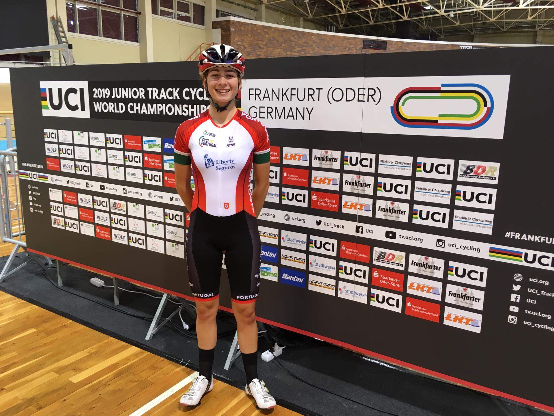 Daniela Campos quinta classificada em scratch