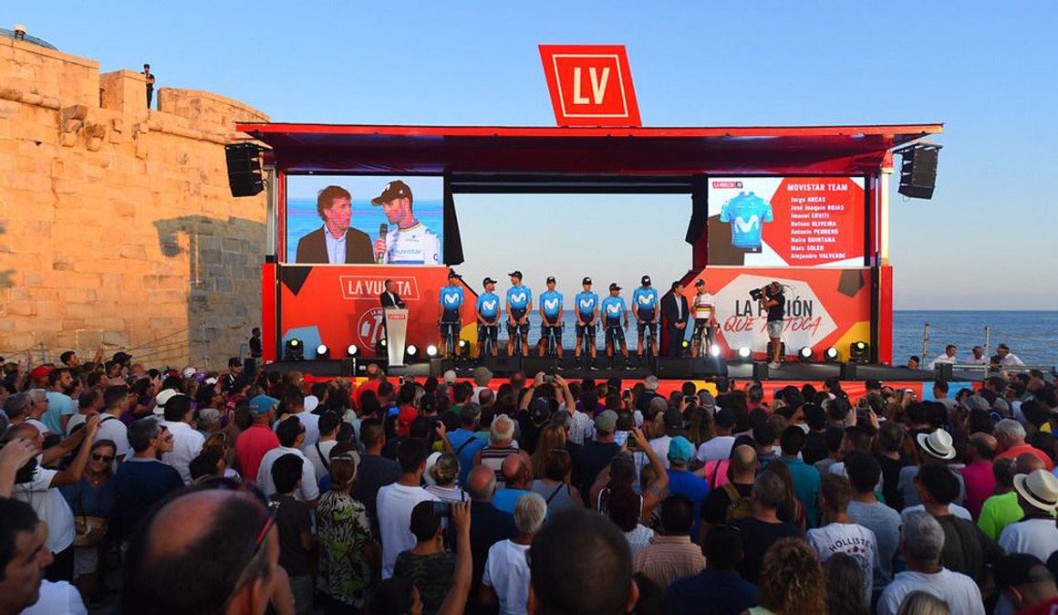 Lista de equipas e ciclistas da Vuelta 2019 - Foto: Bettini Photo