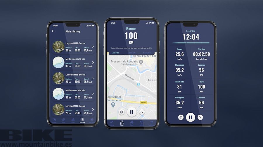 Apresentada a nova app Giant Ride Control 2.0