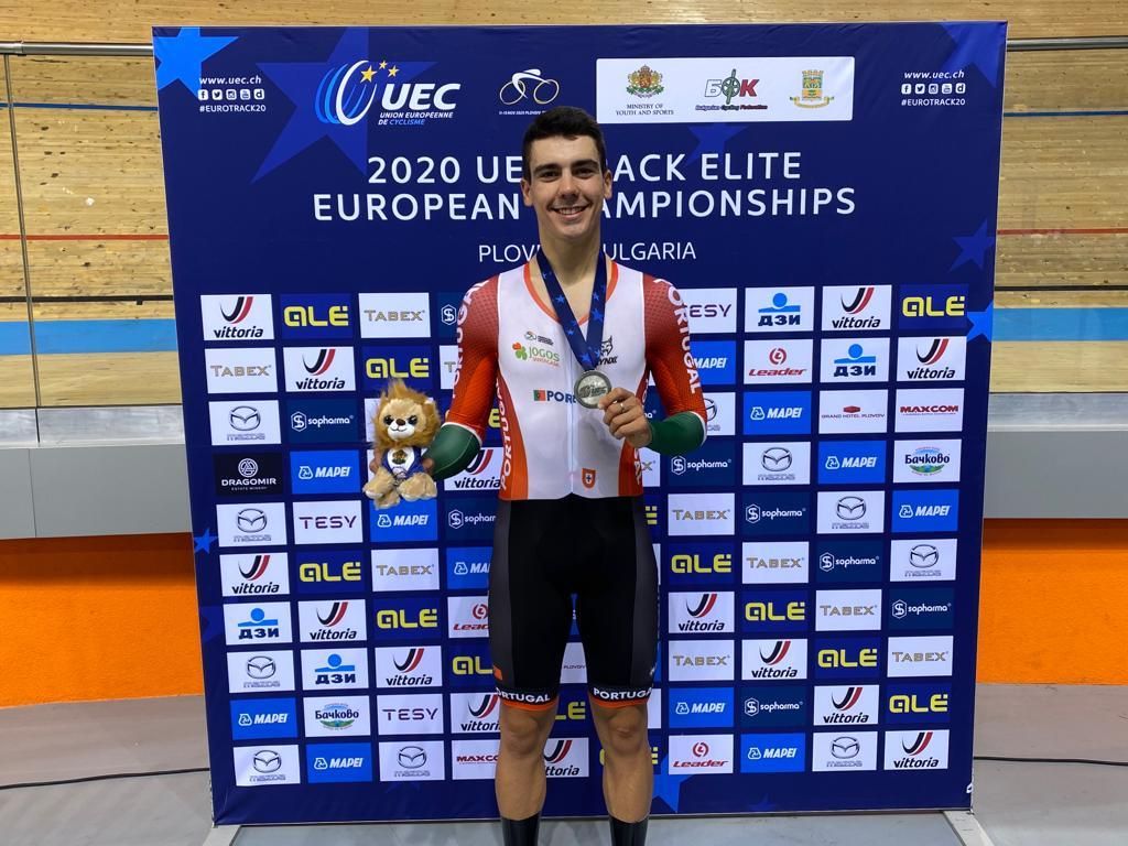 Europeu de Pista: Iuri Leitão conquista medalha de prata em eliminação