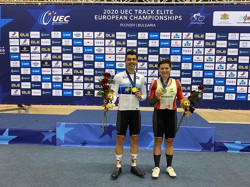 Europeu de Pista: Ouro para Iuri Leitão em scratch e bronze para Maria Martins em eliminação