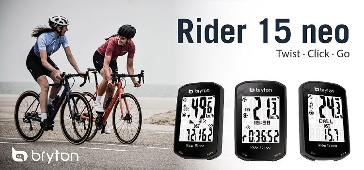 Bryton apresenta o novo GPS Rider 15 Neo
