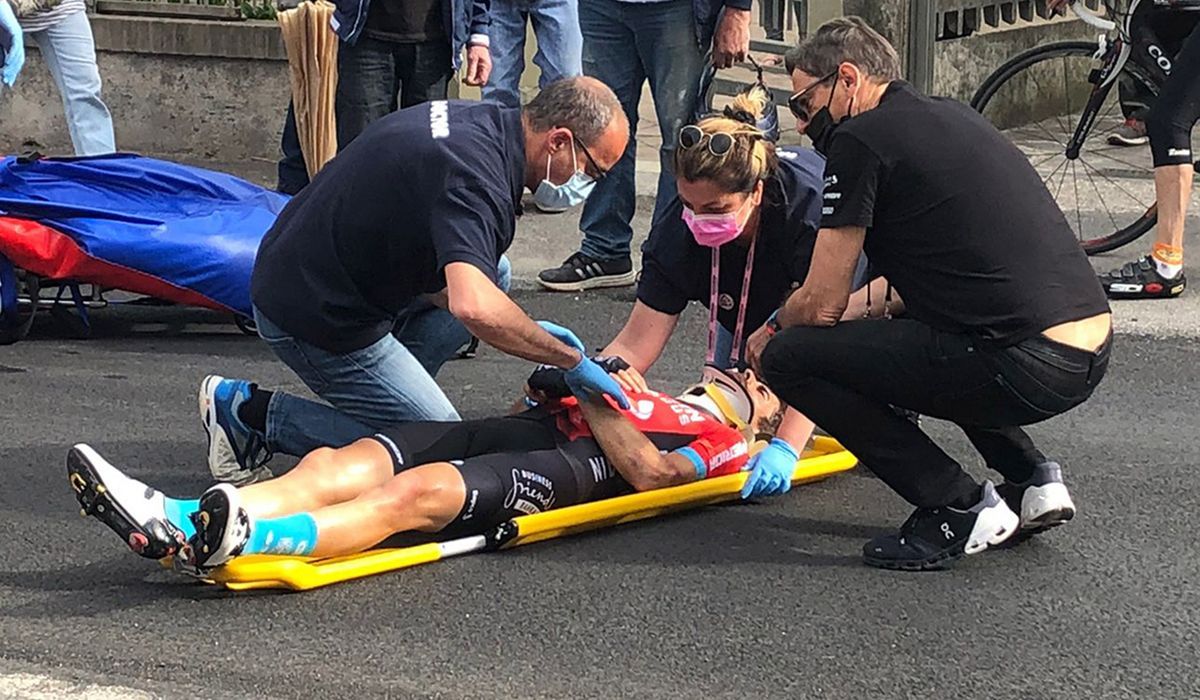 Mikel Landa sofre fratura da clavícula e de várias costelas