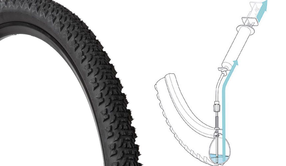 Como é possível saber se o líquido selante (tubeless) está seco?