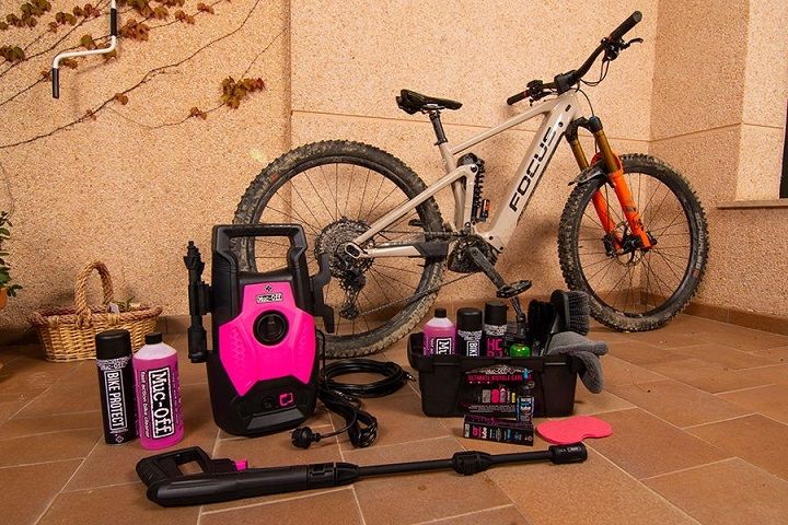 Teste máquina de limpeza Muc-Off 