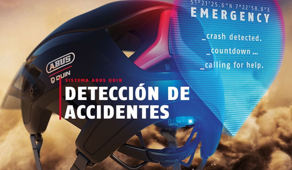 Já conheces o sistema de deteção de acidentes da ABUS?
