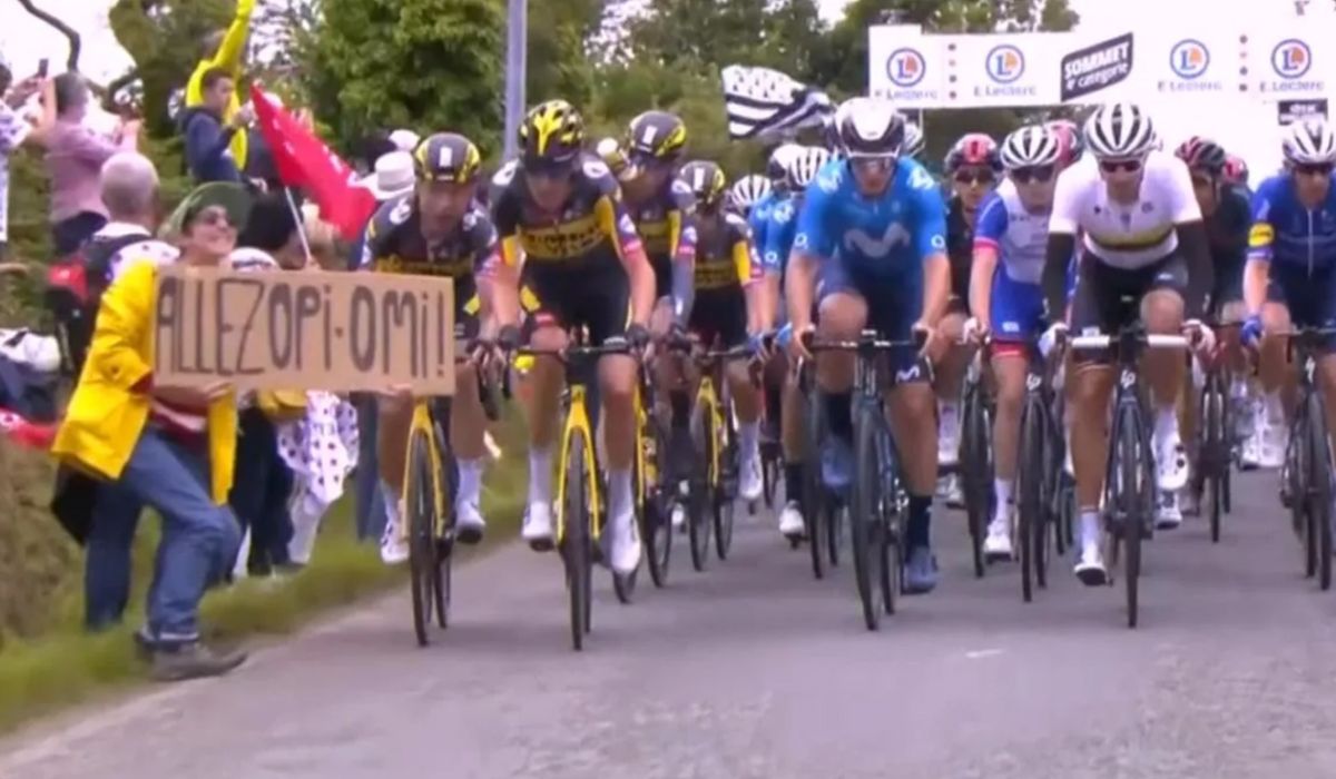 Já foi detida a espectadora que causou uma queda coletiva na primeira etapa do Tour