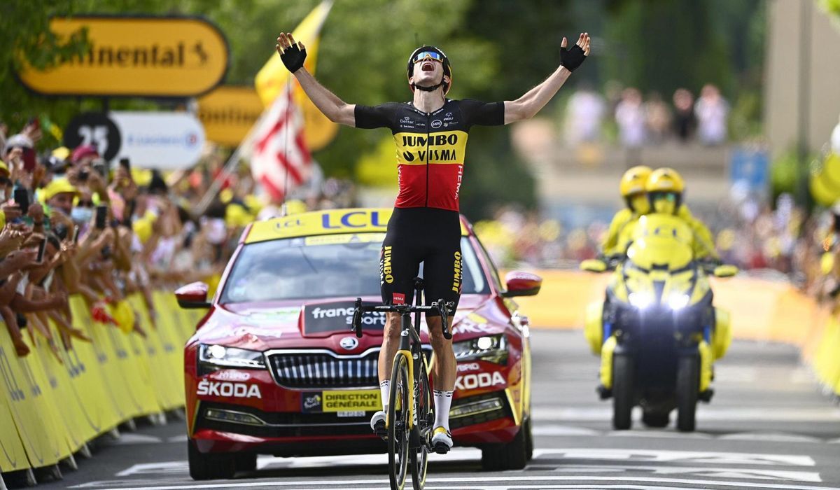 Tour: Magistral vitória de Wout van Aert no impiedoso Mont Ventoux