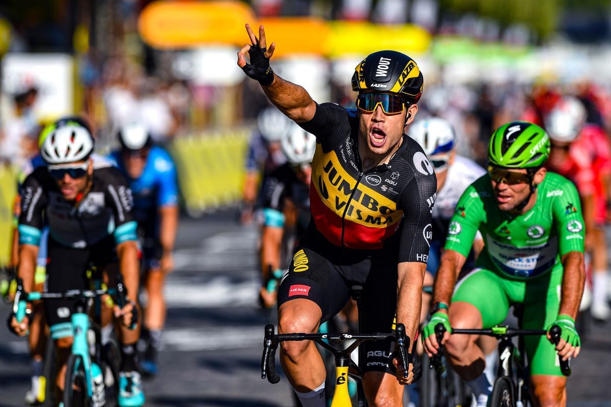 Tour: Van Aert ganha a etapa final em Paris, em dia de coroação de Pogacar