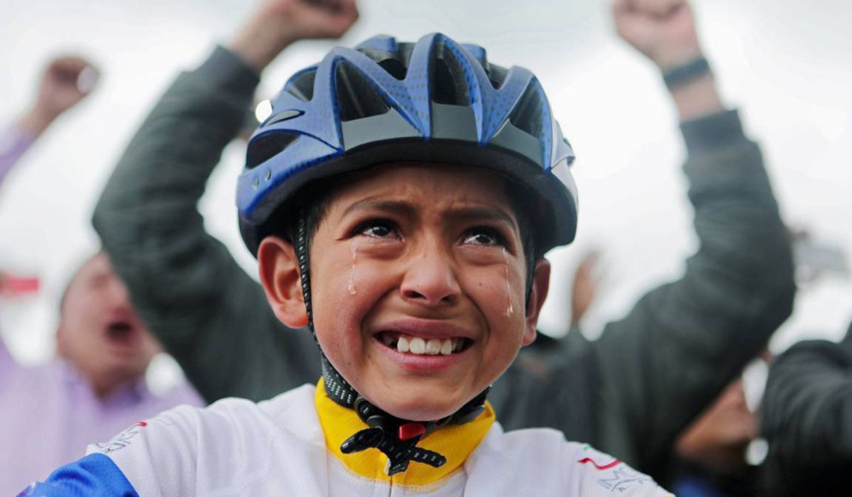 Colômbia chora a morte do pequeno ciclista admirador de Egan Bernal