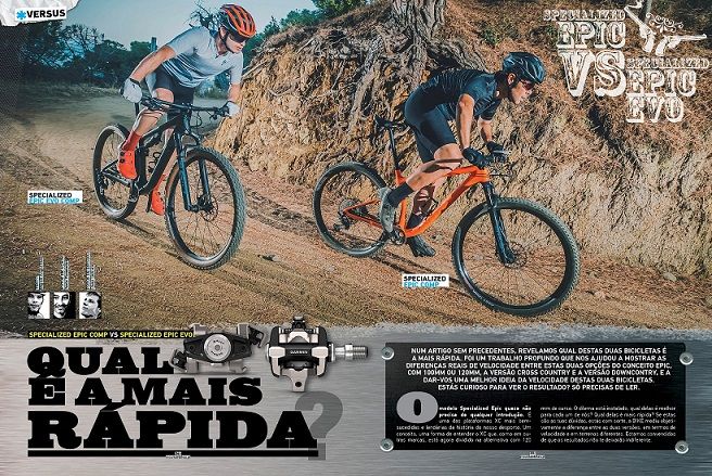 Qual é a melhor? Specialized Epic Comp ou Evo?