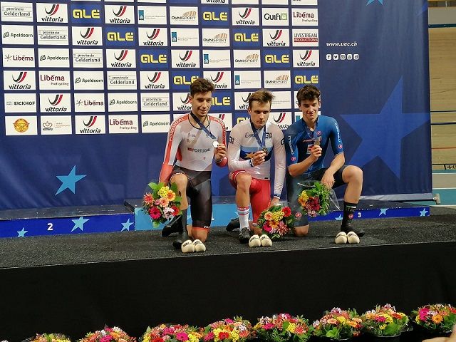 Diogo Narciso vice-campeão europeu de corrida por pontos