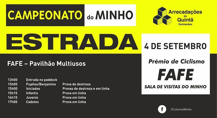 Aproxima-se o Prémio de Ciclismo "Fafe - Sala de Visitas do Minho"