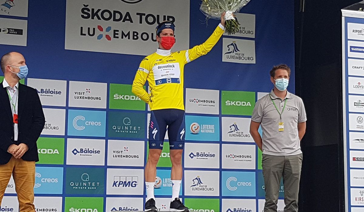 João Almeida ganha a primeira etapa e lidera o Tour do Luxemburgo