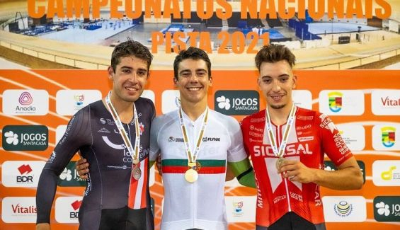 Pódio Omnium Masculino