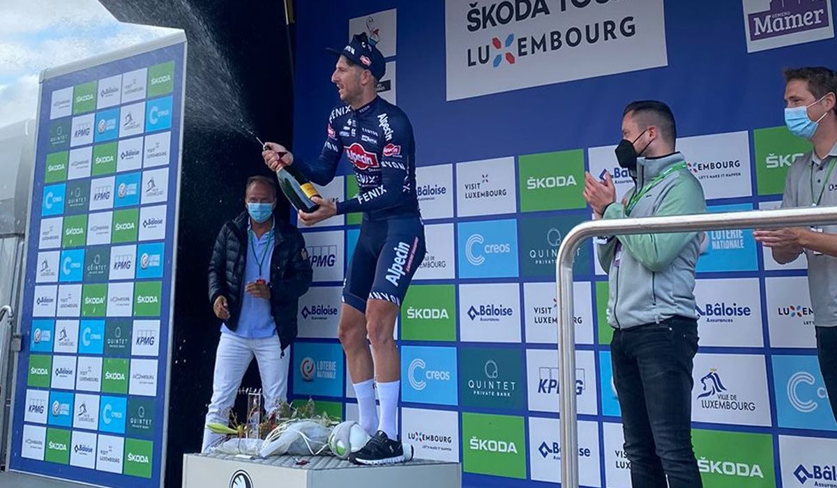 Sacha Modolo ganhou a terceira etapa da Volta ao Luxemburgo e João Almeida mantém vice-liderança 