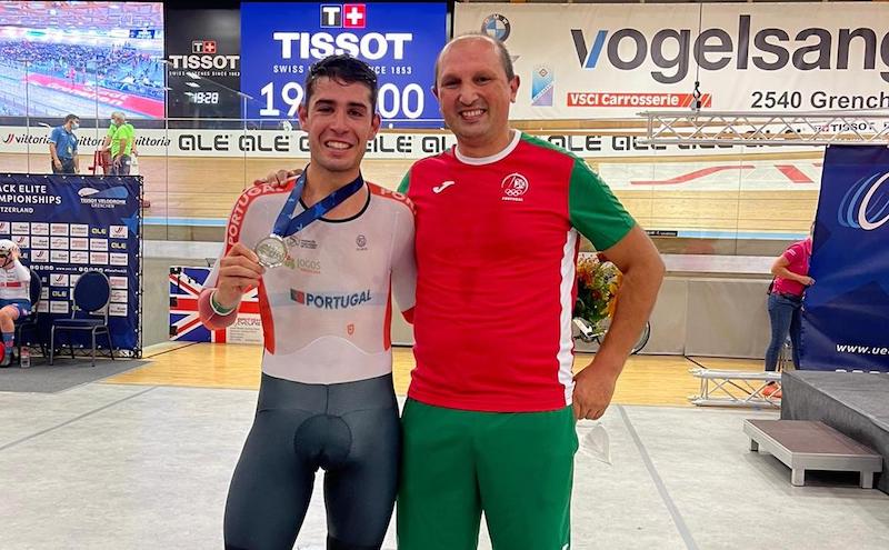 João Matias conquista a medalha de prata nos Europeus de Pista