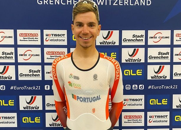 Rui Oliveira foi décimo classificado na prova de scratch do Mundial de Pista