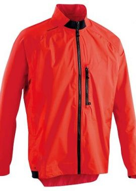 impermeavel bicicleta st 500 vermelho impermeavel bicicleta st 500 vermelho