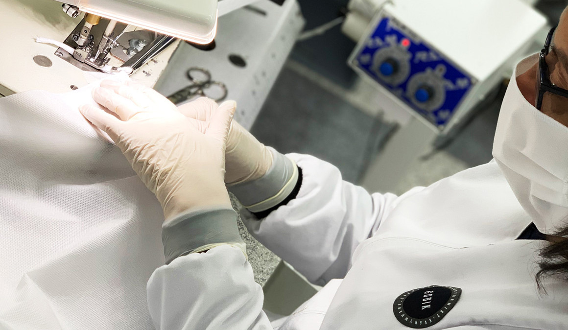 Covid 19: Santini e Gobik vão produzir máscaras e fatos de proteção