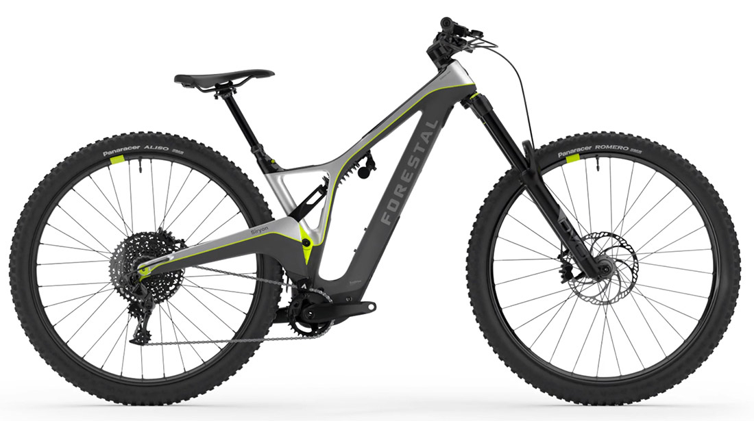 Nova Forestal Siryon, uma e-bike com 4G