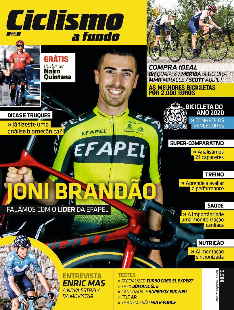 Revista Ciclismo a fundo nº5 já nas bancas