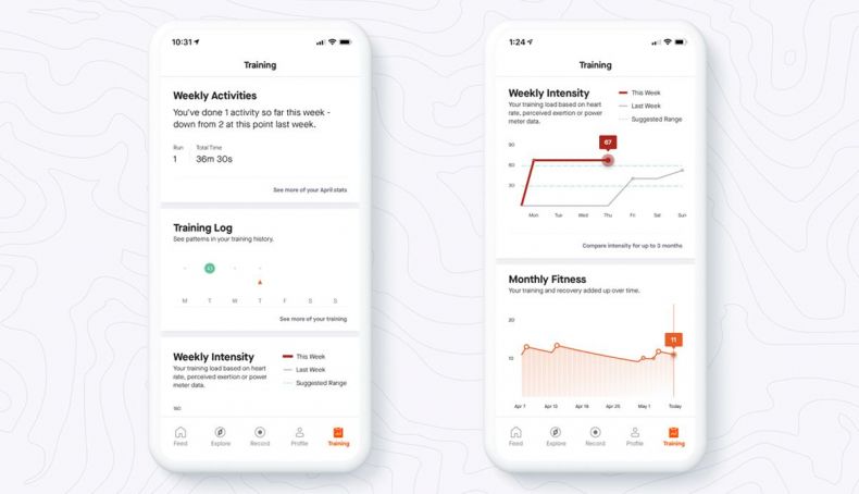 Aplicação Strava altera o modo de funcionamento