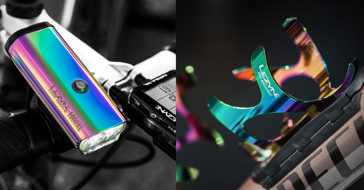 Lezyne coloca no mercado produtos com acabamento Neo Metallic