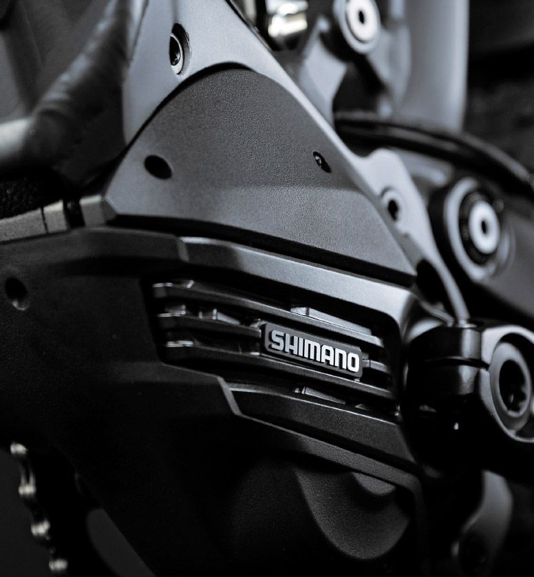 Merida eOne Sixty 2021, com o motor Shimano EP8