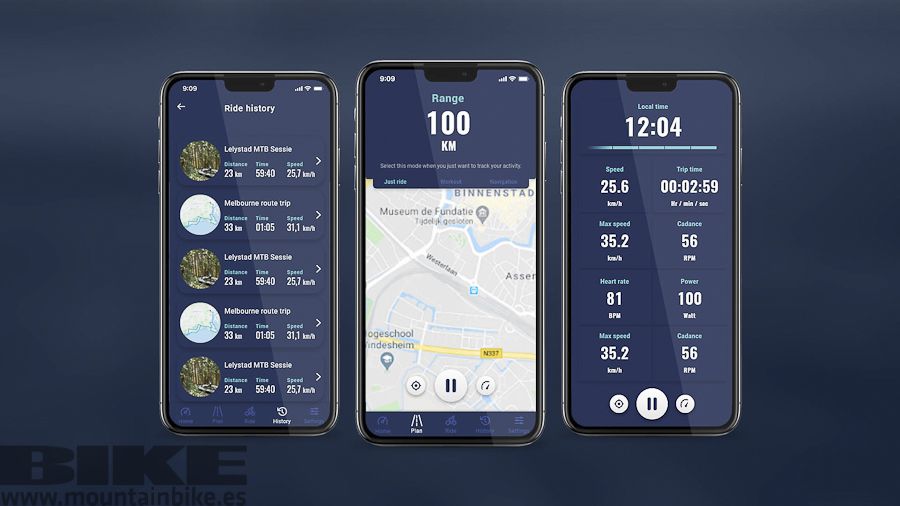 Apresentada a nova app Giant Ride Control 2.0