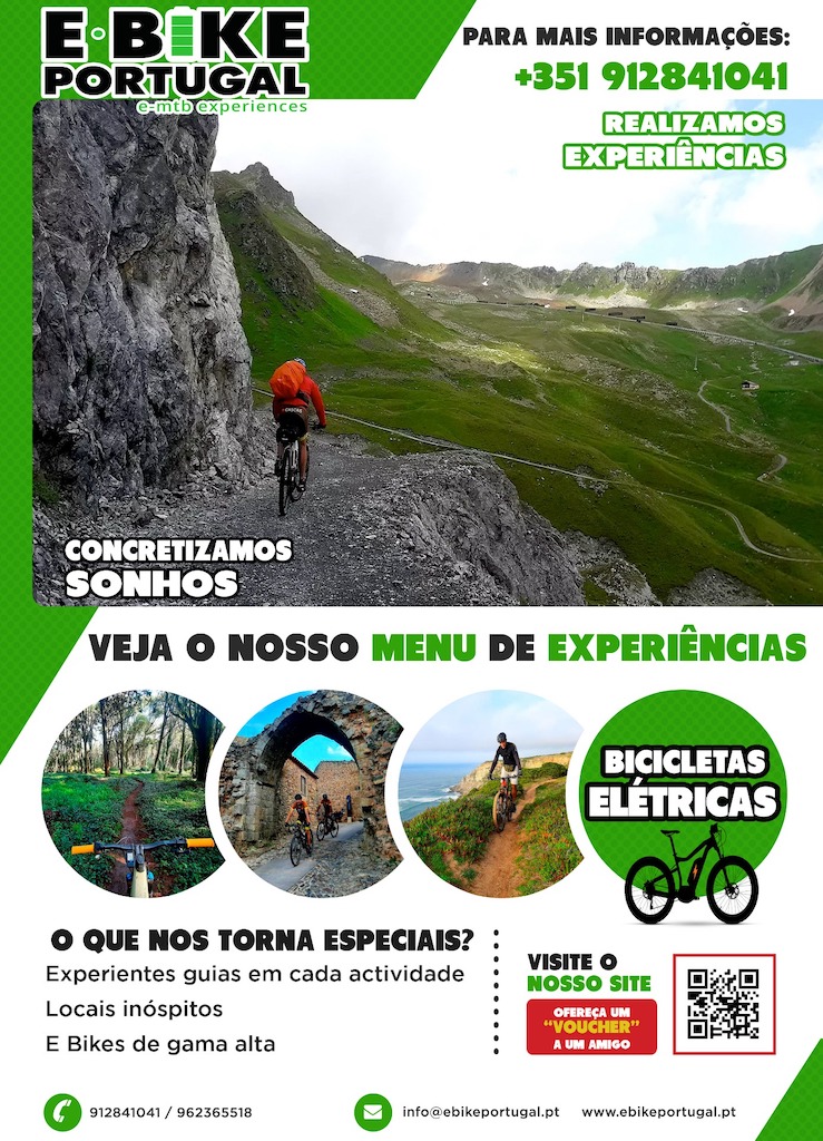 Passeios de ebike em Portugal