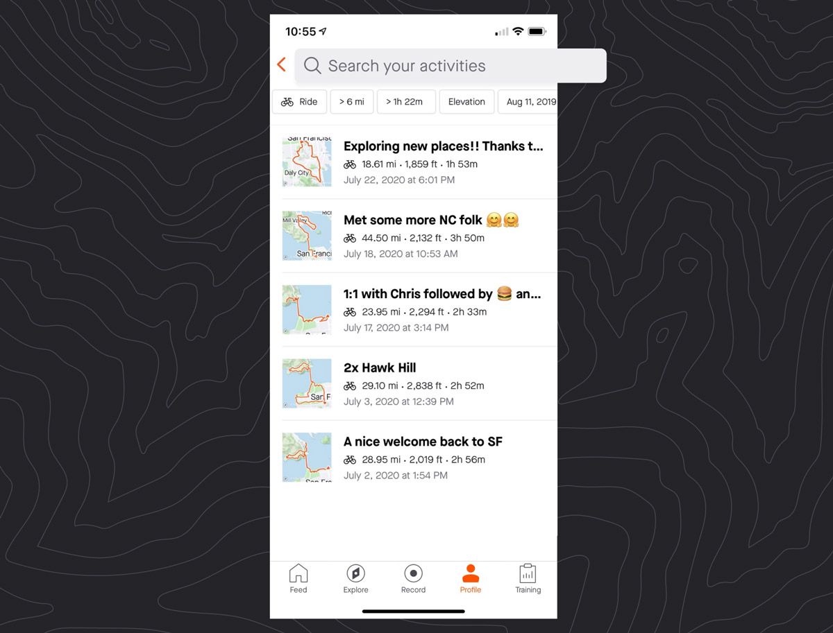 Ha novidades no Strava