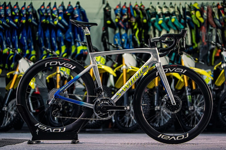Campeão do Mundo de MotoGP recebeu uma S-Works Tarmac exclusiva